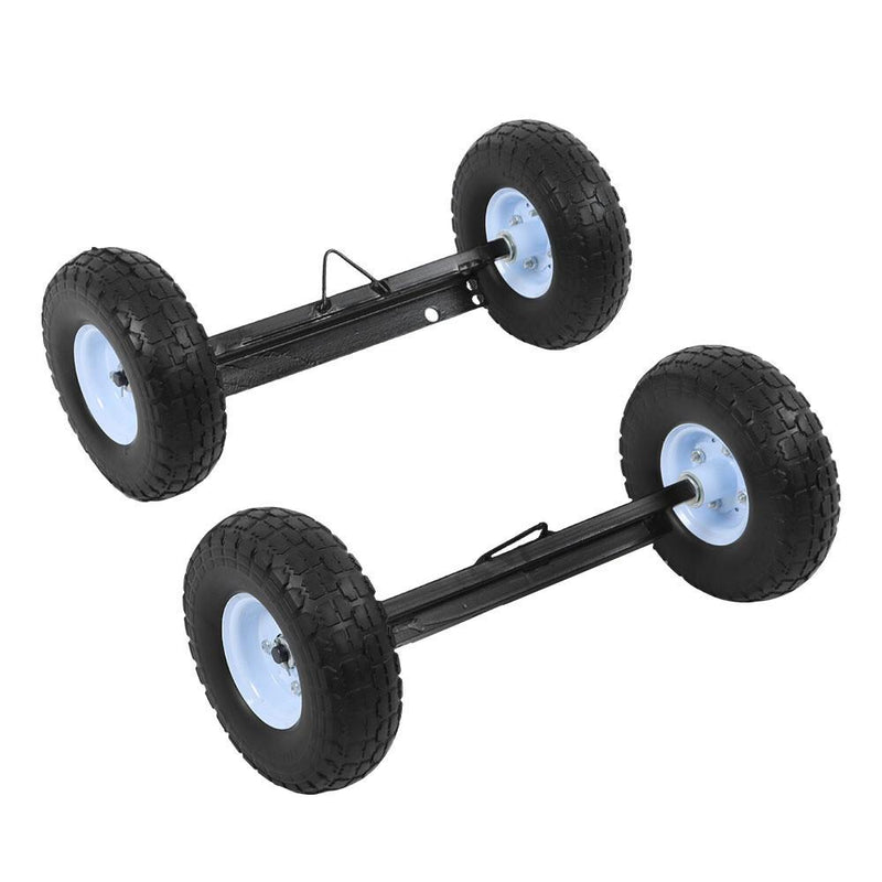 DURAFORCE Wheel Kit for Honda Generator EU3000is - SOLID NEVER FLAT TIRES - All Terrain