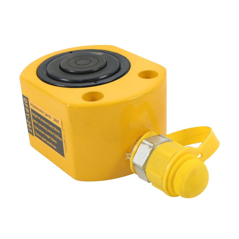 DURAFORCE Portable Hydraulic Ram Jack 20 Ton Hydraulic Cylinder 1 Inch Stroke Lifting