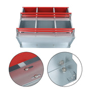 DURAFORCE 6 Compartment Heavy Nesting Box Chicken Nesting Box 6 Room Metal Nesting Red