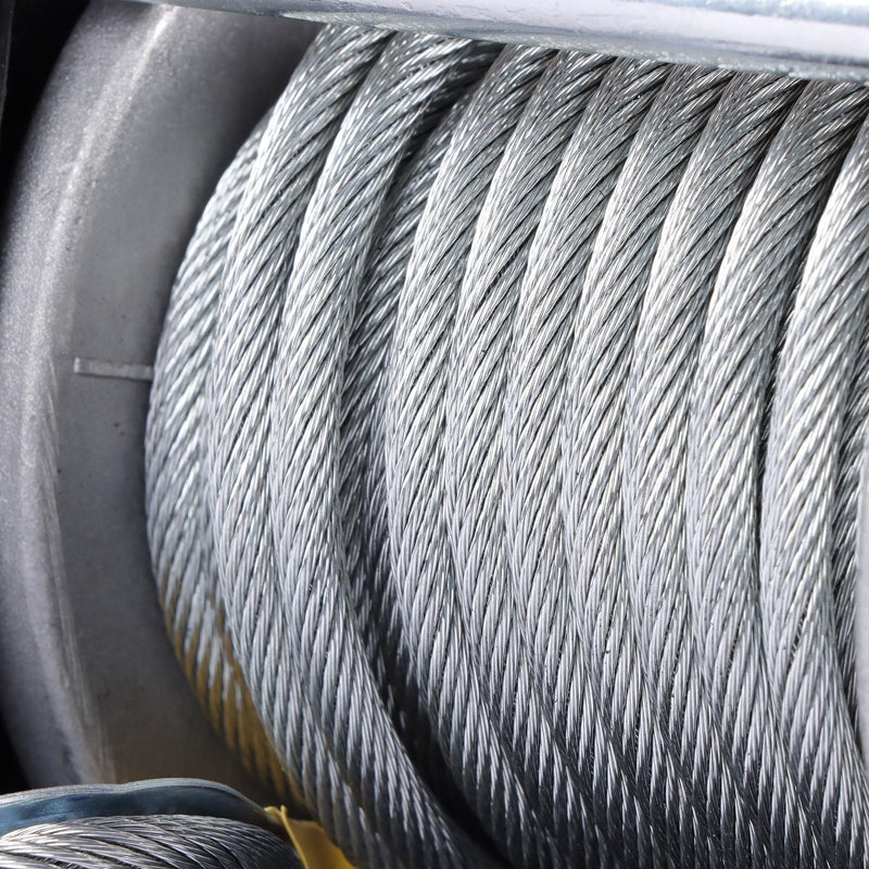 DURAFORCE IP55 Waterproof Electric Winch 3000lbs with 3/16in x 32ft 7 Strand Steel Cable