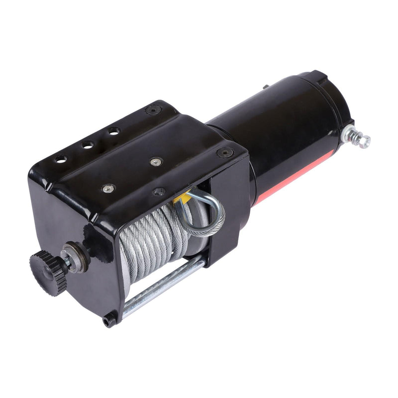 DURAFORCE IP55 Waterproof Electric Winch 3000lbs with 3/16in x 32ft 7 Strand Steel Cable