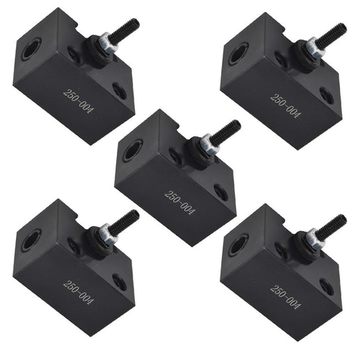 DURAFORCE 5 Pack Quick Change Tool Post Boring Bar Tool Post Holder OXA 250-004 Heavy Duty