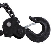 DURAFORCE 10ft 6600lbs Puller Block Manual Steel Hand Chain Hoist W/ 360° Swivel Hooks