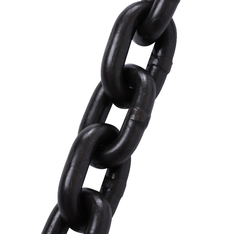 DURAFORCE 10ft 6600lbs Puller Block Manual Steel Hand Chain Hoist W/ 360° Swivel Hooks