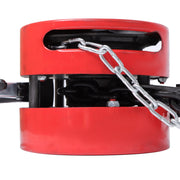DURAFORCE 10ft 6600lbs Puller Block Manual Steel Hand Chain Hoist W/ 360° Swivel Hooks