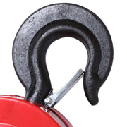 DURAFORCE 10ft 6600lbs Puller Block Manual Steel Hand Chain Hoist W/ 360° Swivel Hooks