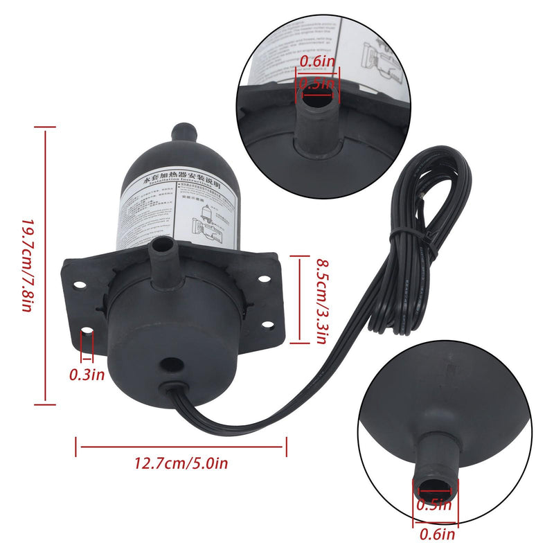 DURAFORCE 1000 Watt 120 Volt Engine Block Heater Engine Coolant Heater TPS101GT10-000