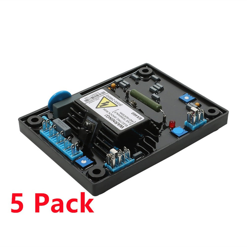 DURAFORCE 5 Pcs Control Board AVR SX460 Automatic Voltage Regulator Replacement Generator