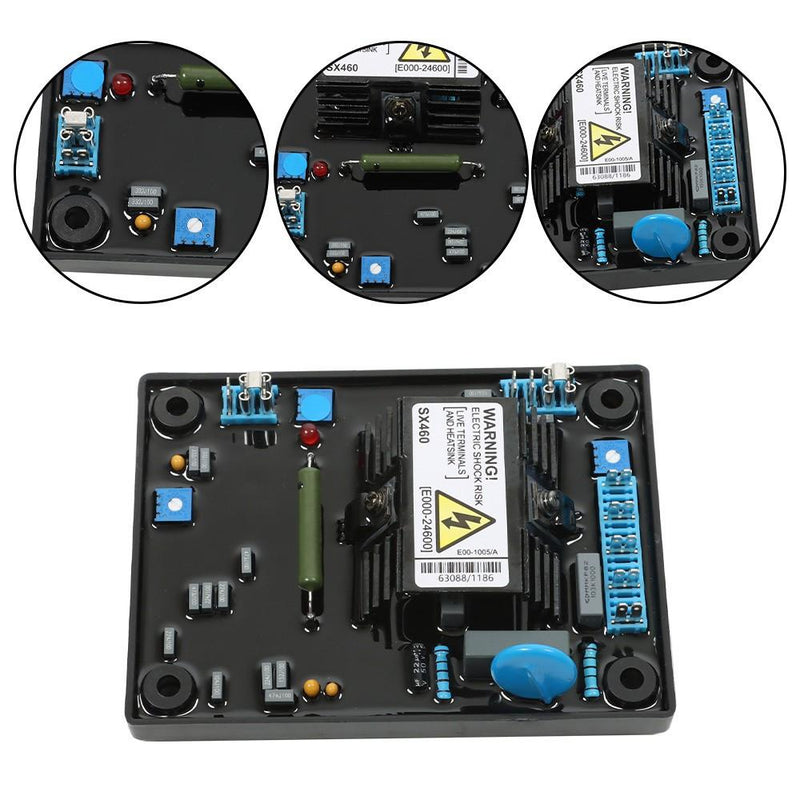 DURAFORCE 5 Pcs Control Board AVR SX460 Automatic Voltage Regulator Replacement Generator