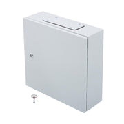 DURAFORCE 16x16x6" Electrical Enclosure Carbon Steel IP65 Wall Mount Junction Box w/ Lock