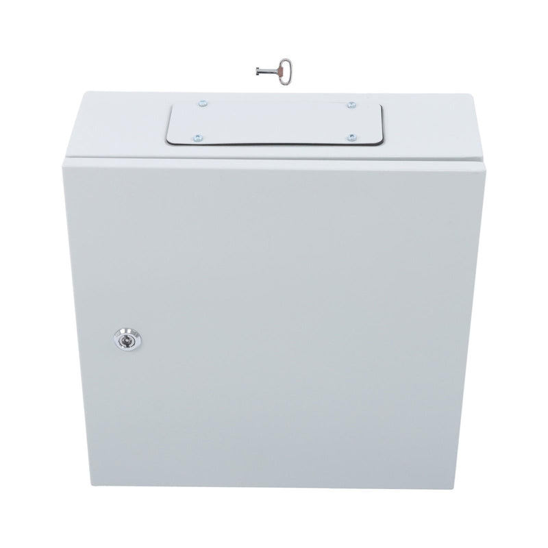 DURAFORCE 16x16x6" Electrical Enclosure Carbon Steel IP65 Wall Mount Junction Box w/ Lock