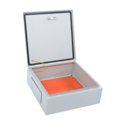 DURAFORCE 16x16x6" Electrical Enclosure Carbon Steel IP65 Wall Mount Junction Box w/ Lock