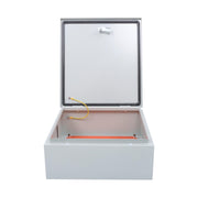 DURAFORCE 16x16x6" Electrical Enclosure Carbon Steel IP65 Wall Mount Junction Box w/ Lock