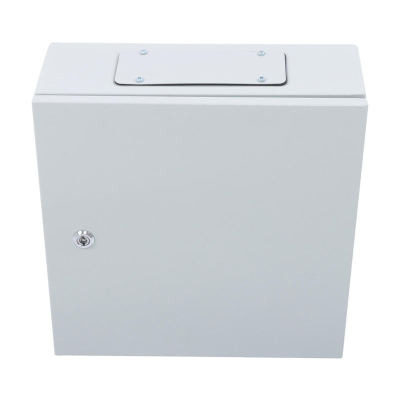 DURAFORCE 16x16x6" Electrical Enclosure Carbon Steel IP65 Wall Mount Junction Box w/ Lock