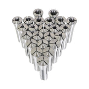 DURAFORCE 23 pcs R8 Collet Set Fractional 1/16" to 3/4" High Precision