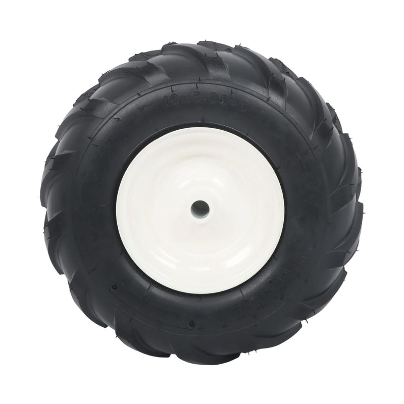 DURAFORCE 13x5.00-6" Tire And Wheel Rubber & 3/4" Axle Size Fit For Lawn Mower Wheel 2Pack