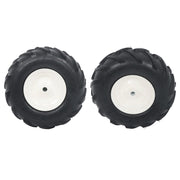 DURAFORCE 13x5.00-6" Tire And Wheel Rubber & 3/4" Axle Size Fit For Lawn Mower Wheel 2Pack
