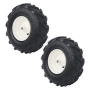 DURAFORCE 13x5.00-6" Tire And Wheel Rubber & 3/4" Axle Size Fit For Lawn Mower Wheel 2Pack