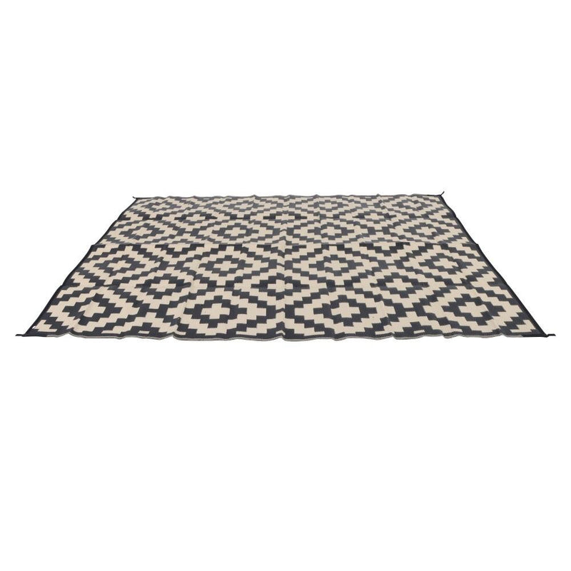 DURAFORCE Waterproof Outdoor Rug 8x10 ft Outdoor Plastic Straw Rug For Camping RV Deck