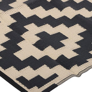 DURAFORCE Waterproof Outdoor Rug 8x10 ft Outdoor Plastic Straw Rug For Camping RV Deck