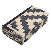 DURAFORCE Waterproof Outdoor Rug 8x10 ft Outdoor Plastic Straw Rug For Camping RV Deck