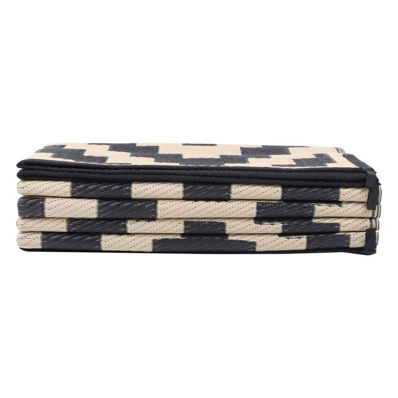 DURAFORCE Waterproof Outdoor Rug 8x10 ft Outdoor Plastic Straw Rug For Camping RV Deck