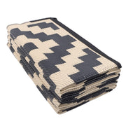 DURAFORCE Waterproof Outdoor Rug 8x10 ft Outdoor Plastic Straw Rug For Camping RV Deck