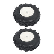 DURAFORCE 13x5.00-6 Inch Tire & Wheel Rubber + 3/4" Axle Size For Lawn Mower Wheel 2Pack