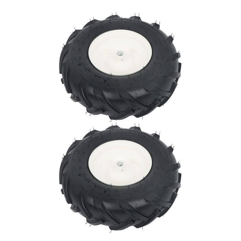 DURAFORCE 13x5.00-6 Inch Tire & Wheel Rubber + 3/4" Axle Size For Lawn Mower Wheel 2Pack