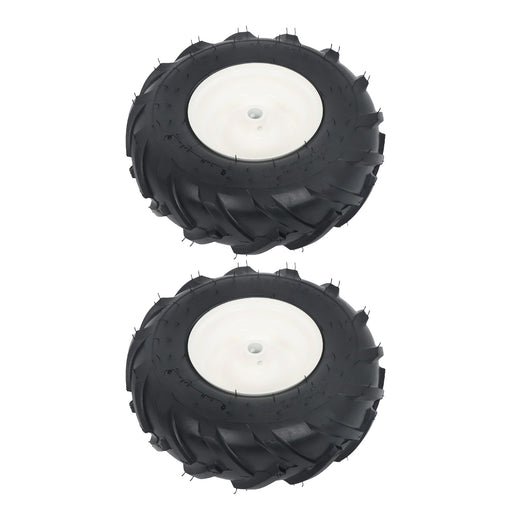 DURAFORCE 13x5.00-6 Inch Tire & Wheel Rubber + 3/4" Axle Size For Lawn Mower Wheel 2Pack