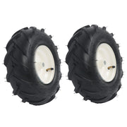 DURAFORCE 13x5.00-6 Inch Tire & Wheel Rubber + 3/4" Axle Size For Lawn Mower Wheel 2Pack
