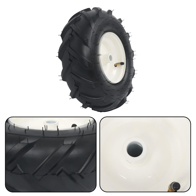 DURAFORCE 13x5.00-6 Inch Tire & Wheel Rubber + 3/4" Axle Size For Lawn Mower Wheel 2Pack