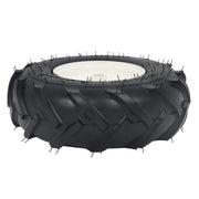 DURAFORCE 13x5.00-6 Inch Tire & Wheel Rubber + 3/4" Axle Size For Lawn Mower Wheel 2Pack