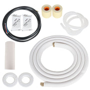 DURAFORCE White 16 Feet 3/8"- 5/8" Dia. Install Kit For Mini Split Heat Pump Systems