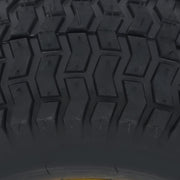 DURAFORCE 15x6.00-6 Inch Lawn Mower Tire & Wheel 3/4" Axle, 3" Hub Inflated Tires 2-Pack