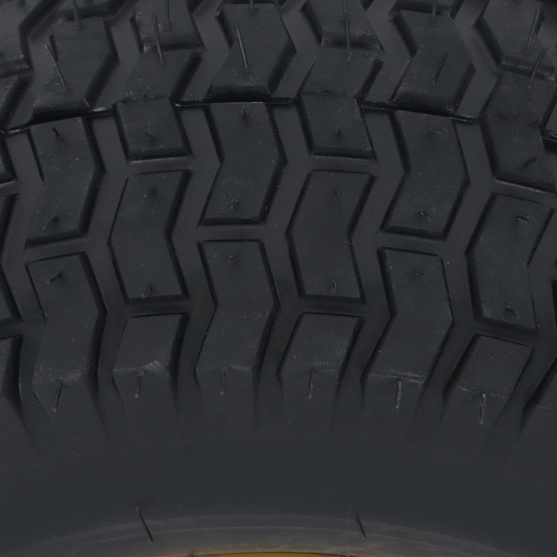 DURAFORCE 15x6.00-6 Inch Lawn Mower Tire & Wheel 3/4" Axle, 3" Hub Inflated Tires 2-Pack