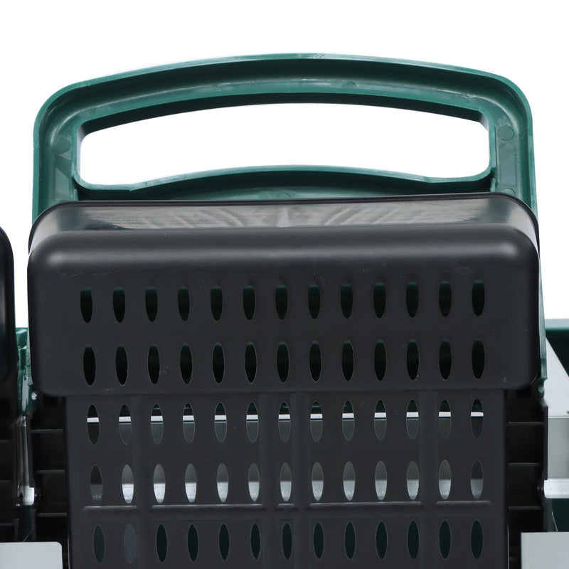 DURAFORCE New Rollout Egg Collection 4 Hole Chicken Nest Box Hen Lay Nest Box Coop Green