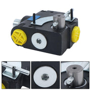 DURAFORCE 3/4" NPT Hydraulic Adjustable Variable Flow Control Valve w/ Relief 0-30 GPM