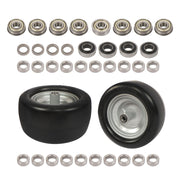 DURAFORCE 11x6.00-5 Flat Free Tire And Wheel Solid Rubbe For Riding Lawn Mower Tires 2Pack
