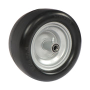 DURAFORCE 11x6.00-5 Flat Free Tire And Wheel Solid Rubbe For Riding Lawn Mower Tires 2Pack