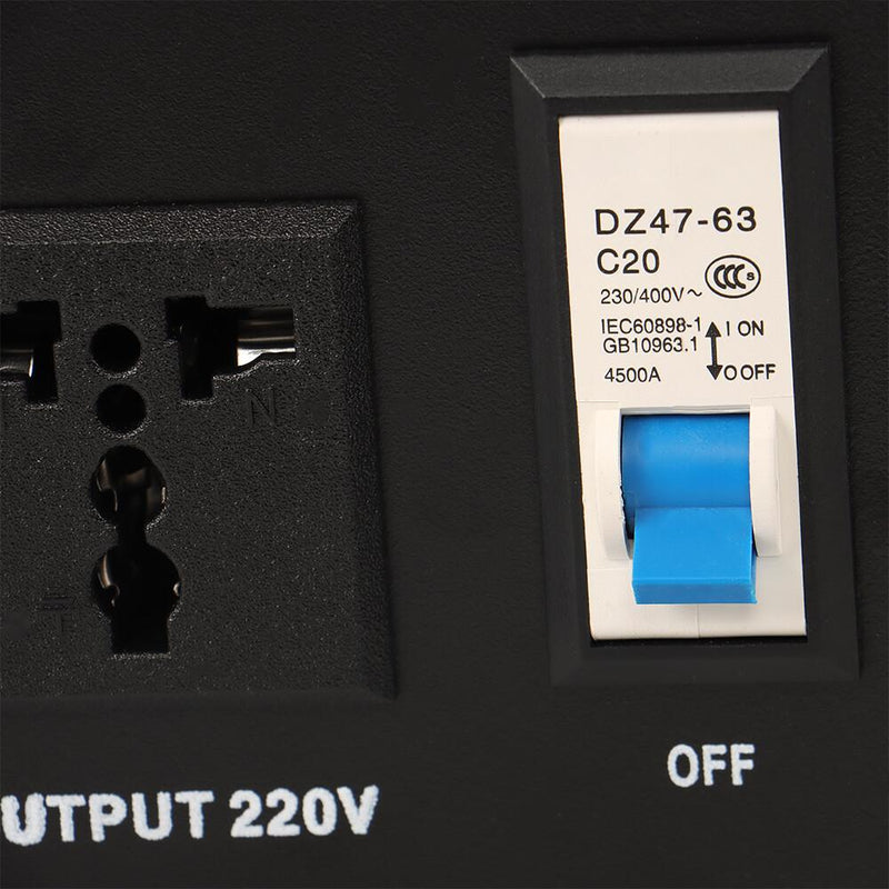 DURAFORCE 3000W Converter Voltage Transformer Step Up/Down 110-120V to 220-240V New