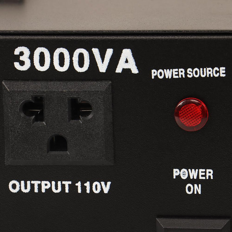DURAFORCE 3000W Converter Voltage Transformer Step Up/Down 110-120V to 220-240V New