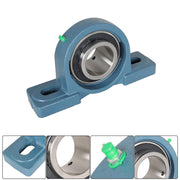 DURAFORCE 1Pcs UCPX15-47 2-15/16" Medium Duty Solid Base Pillow Block Bearing Unit