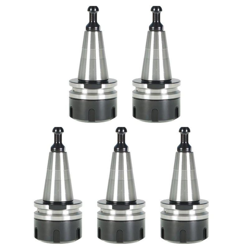 DURAFORCE 5 pcs ISO30 ER32-45L Balance Collet Chuck G2.5 30000RPM Lathe Tool Holder