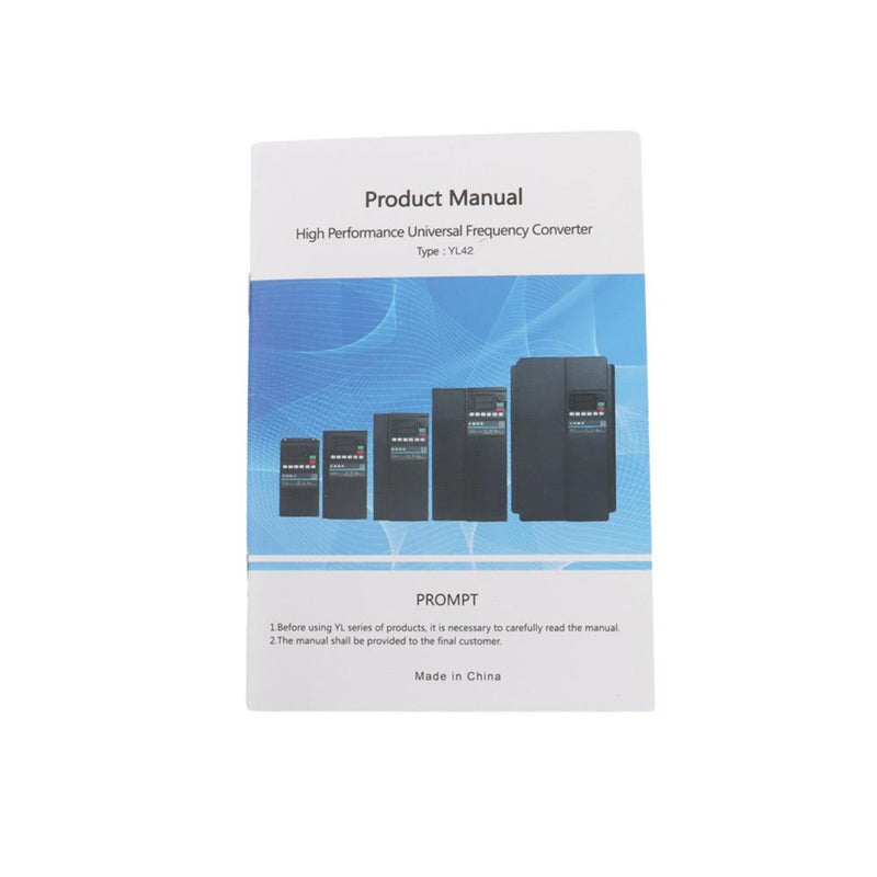 DURAFORCE Variable Frequency Drive VFD 1 to 3 Phase 1.5kW 2HP 220V Input AC 7A