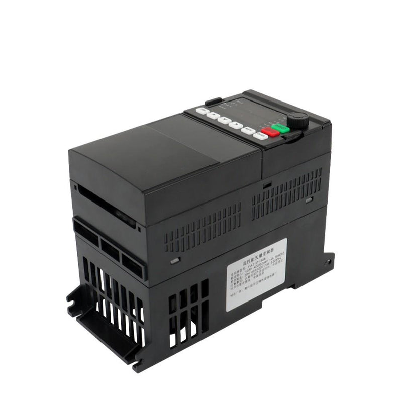 DURAFORCE Variable Frequency Drive VFD 1 to 3 Phase 1.5kW 2HP 220V Input AC 7A
