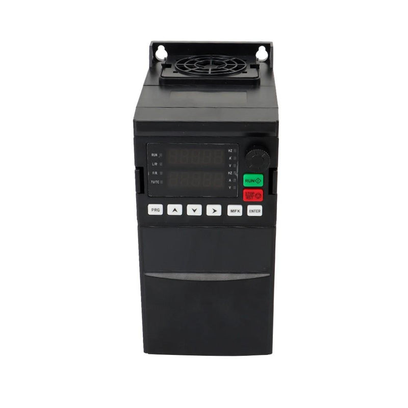 DURAFORCE Variable Frequency Drive VFD 1 to 3 Phase 1.5kW 2HP 220V Input AC 7A