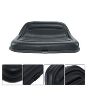 DURAFORCE Low Back Seat Universal LMS2002 Black Fit For Lawn Mower & Tractors & Carriages