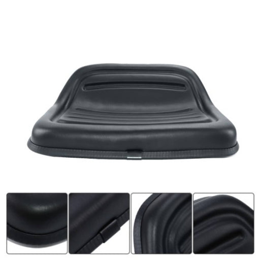 DURAFORCE Low Back Seat Universal LMS2002 Black Fit For Lawn Mower & Tractors & Carriages