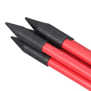 DURAFORCE Reflective Markers 48In Red Driveway Markers 100Pcs Snow Stakes 5/16 Diameter